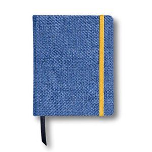 Catalina Sanchez Blue Textured Handcrafted Pocket Notebook